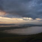 Dramatiska moln vid berget Luossavaara - Ludwig Sörmlind